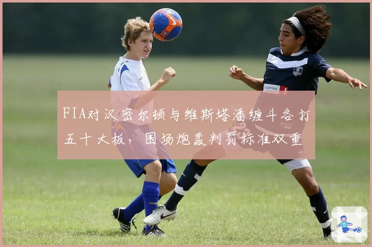 FIA对汉密尔顿与维斯塔潘缠斗各打五十大板，围场炮轰判罚标准双重标准